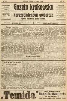 Korespondencya Wyborcza : wychodzi przez czas wyborów codziennie ... 1911, nr 12