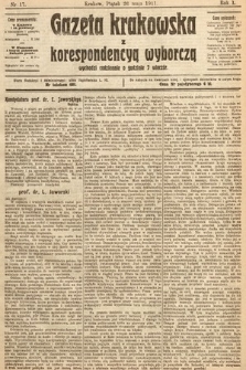 Korespondencya Wyborcza : wychodzi przez czas wyborów codziennie ... 1911, nr 17