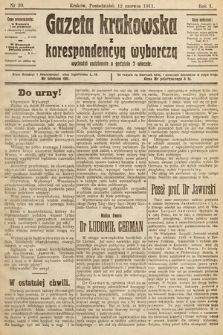 Korespondencya Wyborcza : wychodzi przez czas wyborów codziennie ... 1911, nr 30