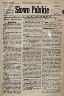 Słowo Polskie. 1898, nr 154 (poranny)