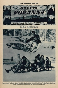 Gazeta Poranna : ilustrowana kronika tygodniowa. 1927, nr 52