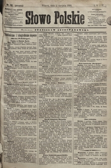 Słowo Polskie. 1898, nr 182 (poranny)