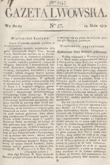 Gazeta Lwowska. 1819, nr 58