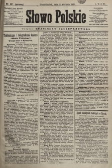 Słowo Polskie. 1898, nr 187 (poranny)