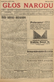 Głos Narodu. 1932, nr 87