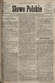 Słowo Polskie. 1898, nr 206