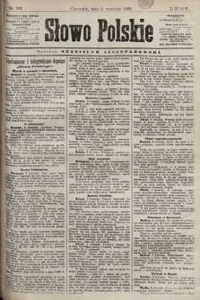 Słowo Polskie. 1898, nr 214