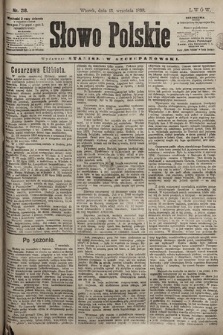 Słowo Polskie. 1898, nr 218