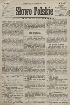 Słowo Polskie. 1898, nr 244