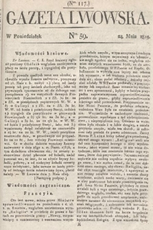 Gazeta Lwowska. 1819, nr 59