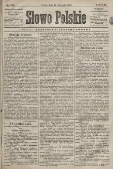 Słowo Polskie. 1898, nr 273