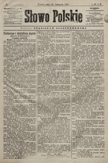 Słowo Polskie. 1898, nr 279 (poranny)