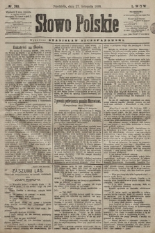 Słowo Polskie. 1898, nr 283