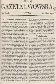 Gazeta Lwowska. 1819, nr 60