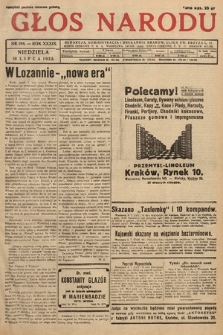 Głos Narodu. 1932, nr 184