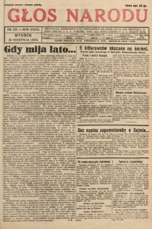 Głos Narodu. 1932, nr 227