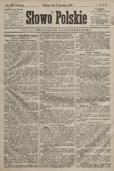 Słowo Polskie. 1898, nr 294 (poranny)