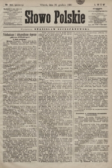 Słowo Polskie. 1898, nr 303 (poranny)