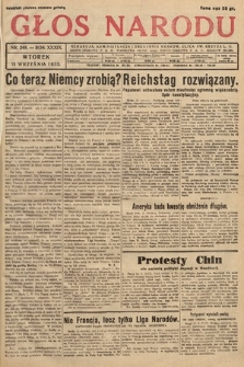 Głos Narodu. 1932, nr 248