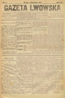 Gazeta Lwowska. 1893, nr 2