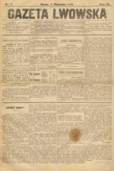 Gazeta Lwowska. 1893, nr 7