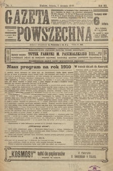 Gazeta Powszechna. 1910, nr 1