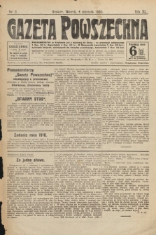 Gazeta Powszechna. 1910, nr 2