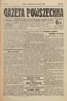 Gazeta Powszechna. 1910, nr 6