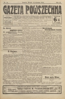 Gazeta Powszechna. 1910, nr 19