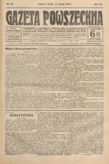 Gazeta Powszechna. 1910, nr 33