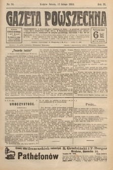 Gazeta Powszechna. 1910, nr 34