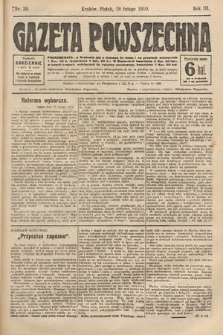 Gazeta Powszechna. 1910, nr 39