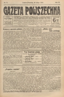 Gazeta Powszechna. 1910, nr 41