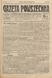 Gazeta Powszechna. 1910, nr 43