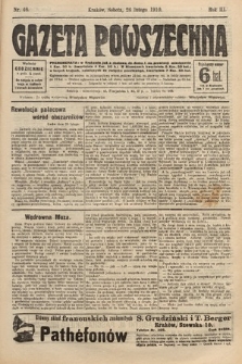 Gazeta Powszechna. 1910, nr 46