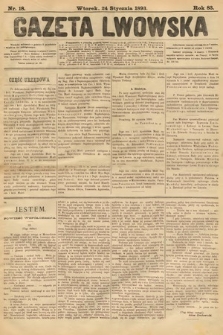 Gazeta Lwowska. 1893, nr 18