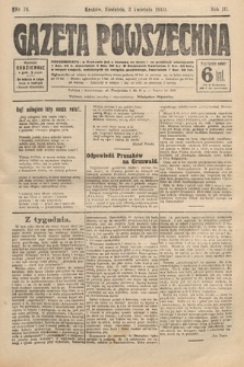 Gazeta Powszechna. 1910, nr 76