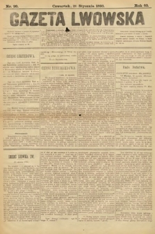 Gazeta Lwowska. 1893, nr 20