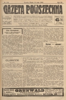 Gazeta Powszechna. 1910, nr 113