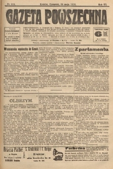 Gazeta Powszechna. 1910, nr 118