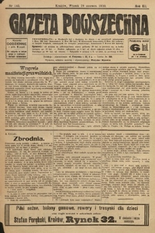 Gazeta Powszechna. 1910, nr 145