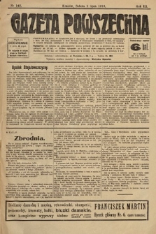 Gazeta Powszechna. 1910, nr 148