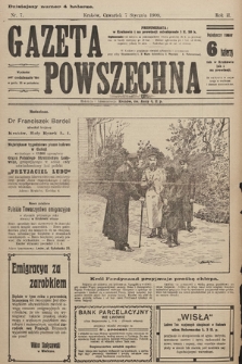 Gazeta Powszechna. 1909, nr 7