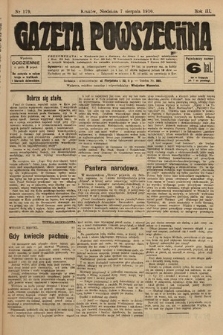 Gazeta Powszechna. 1910, nr 179