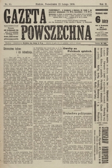 Gazeta Powszechna. 1909, nr 45