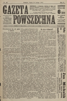 Gazeta Powszechna. 1909, nr 49