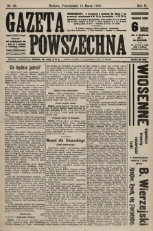 Gazeta Powszechna. 1909, nr 63