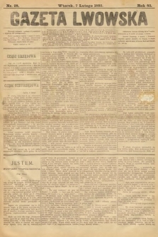 Gazeta Lwowska. 1893, nr 29