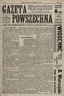 Gazeta Powszechna. 1909, nr 87