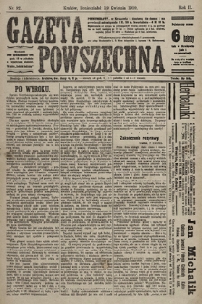 Gazeta Powszechna. 1909, nr 92